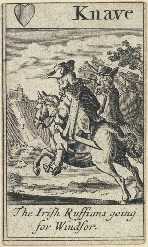 'the irish ruffians going for windsor' npg d23012(c)