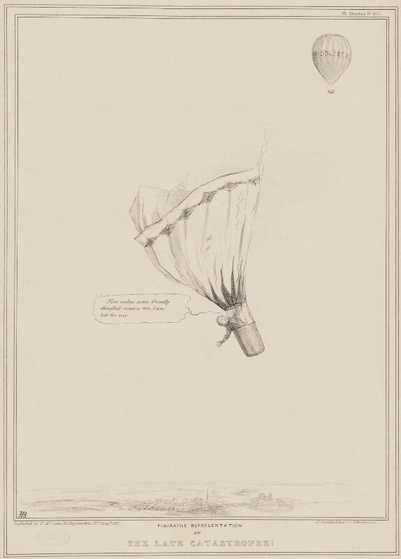 Figurative representation of the late catastrophe (joseph hume) npg d41434