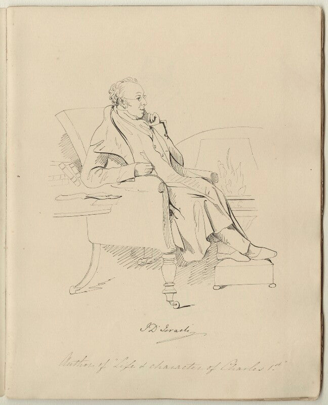 Isaac d'israeli npg d34546