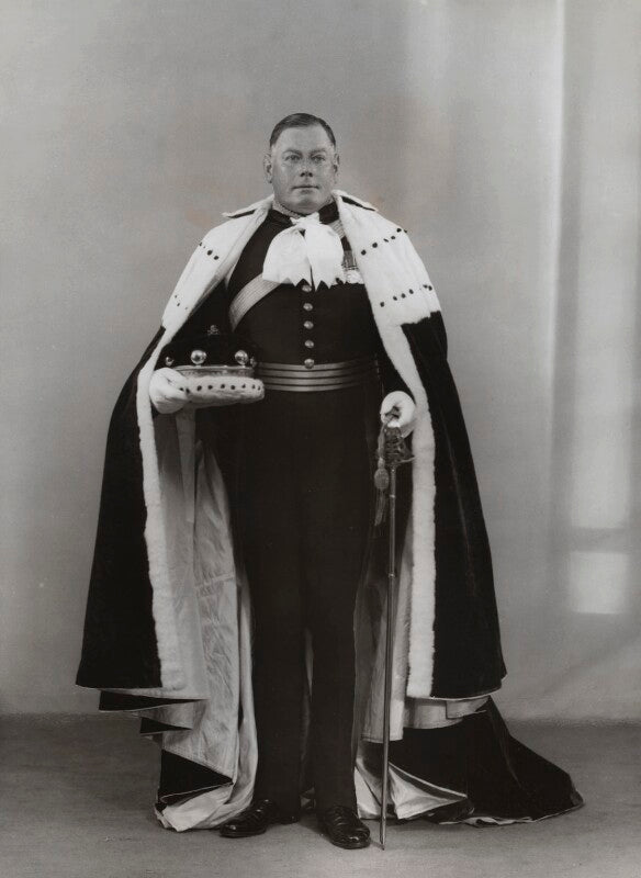 Henry astell law, 7th baron ellenborough npg x84134