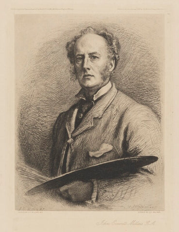 Sir John Everett Millais, 1st Bt NPG D33173