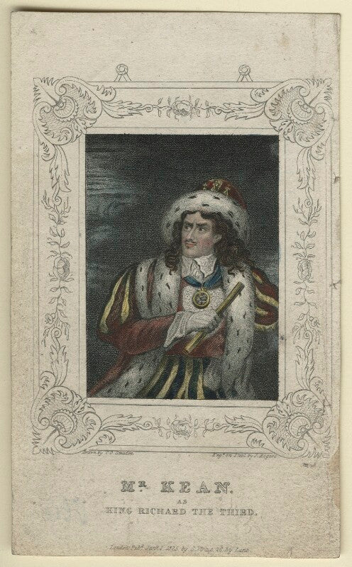 Edmund kean as richard iii npg d21264