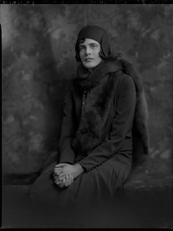 Moira faith lilian (née de yarburgh bateson), lady chichester npg x69576