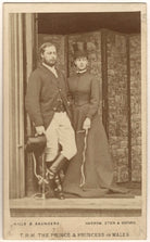 King Edward VII; Queen Alexandra NPG Ax24155