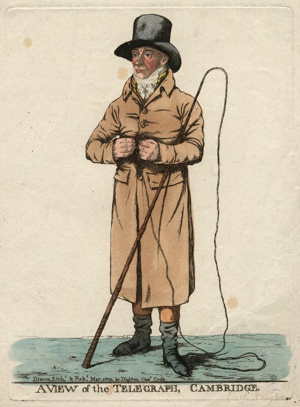 Richard vaughan ('hell fire dick') ('a view of the telegraph, cambridge') npg d4557