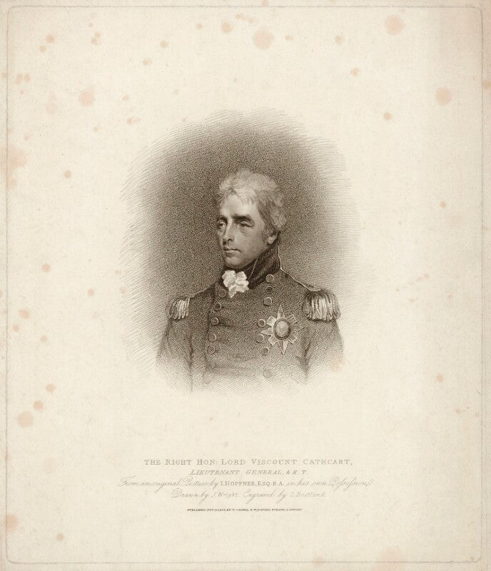 William schaw cathcart, 1st earl cathcart npg d32734