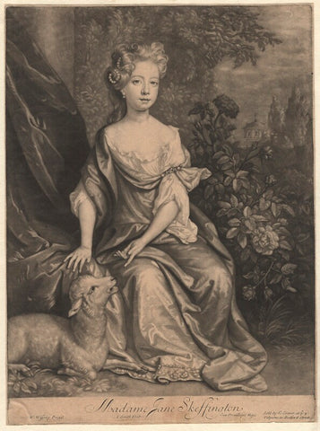 Jane (née Skeffington), Lady Hamilton NPG D11980