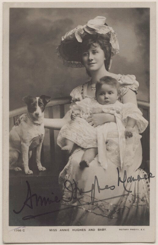 Annie hughes and baby npg x18661