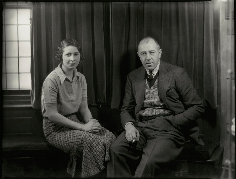 Elizabeth (née vlasto), countess of northesk; david ludovic george hopetoun carnegie, 11th earl of northesk npg x151028