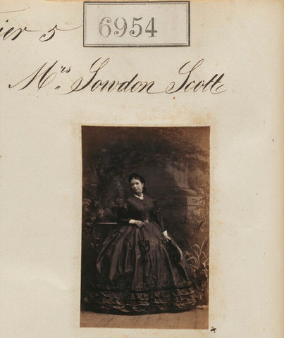 Mrs Sowdon Scott NPG Ax56873