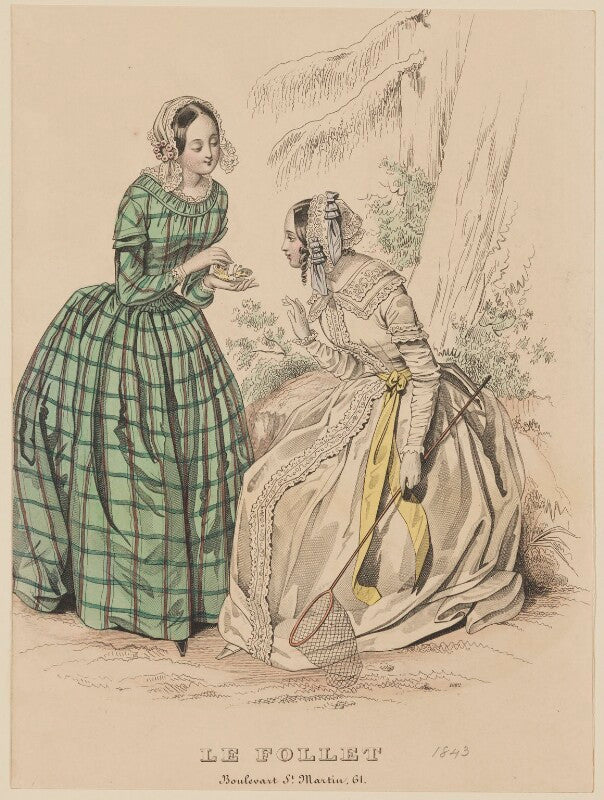 Morning home costume, may 1843 npg d47919