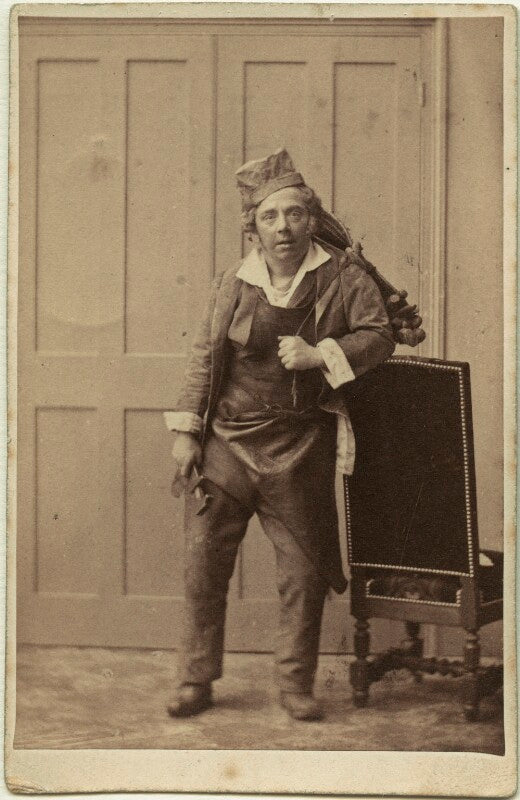 (thomas) frederick robson (né brownbill) npg x22076