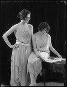 Beatrice Eden (née Beckett); Lady (Mary) Diana Worthington (née Duncombe) NPG x121619