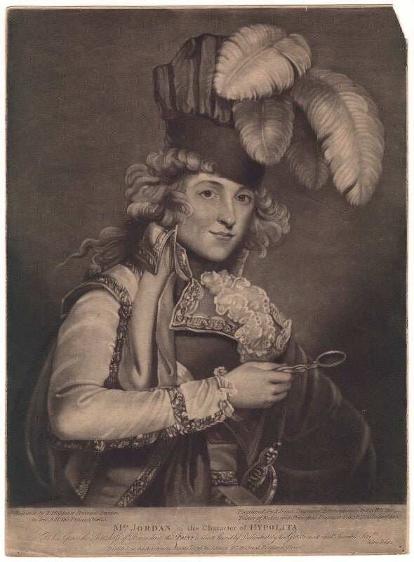 Dorothy jordan as hypolita npg d3324