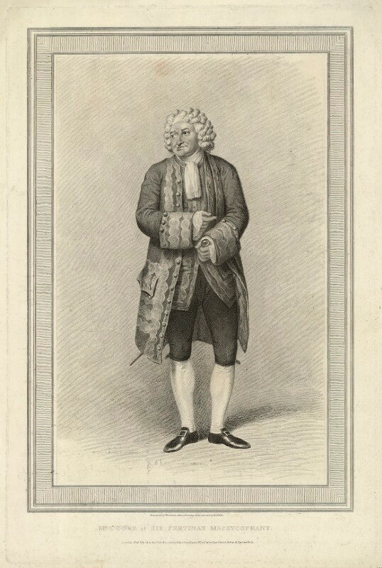 George frederick cooke as sir pertinax macsycophant in charles macklin's 'man of the world' npg d34094
