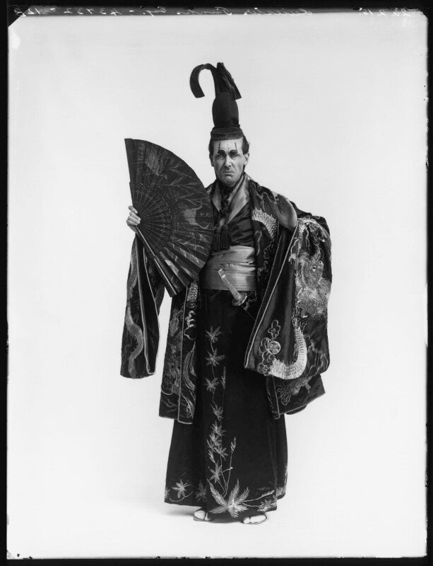 Leicester tunks as the mikado in 'the mikado' npg x80560