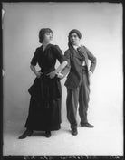 Gina Cormani and an unknown woman NPG x103184