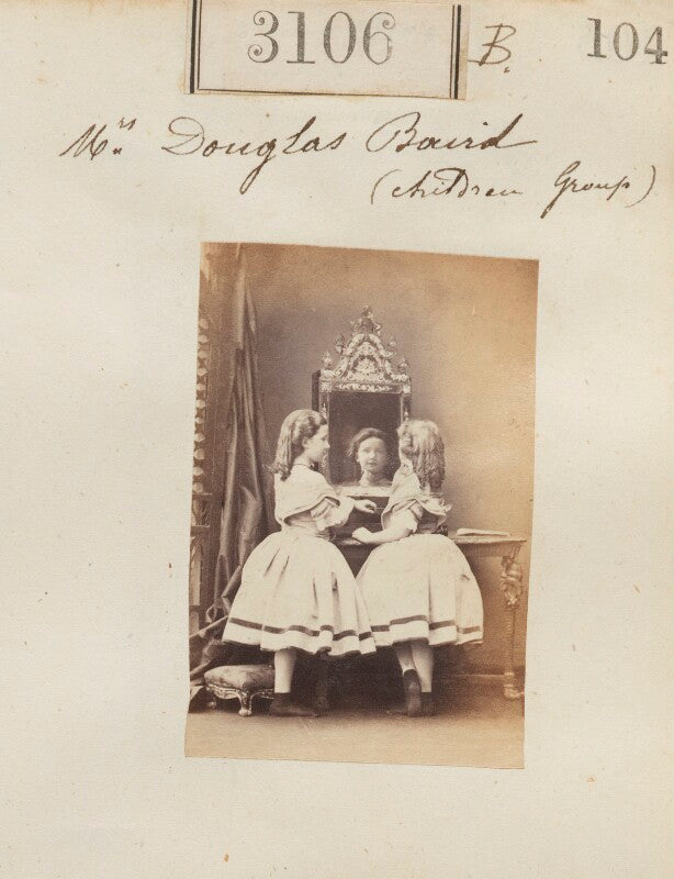 Children of mrs douglas baird (charlotte baird; jeannie baird) npg ax52507