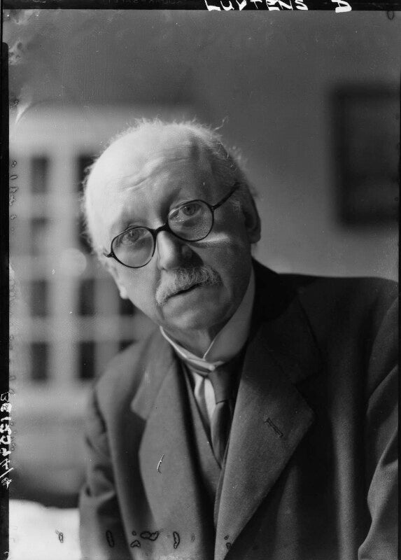 Sir edwin lutyens npg x14403