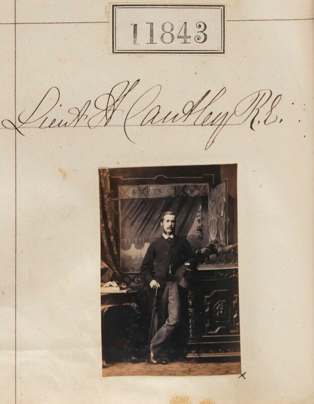 Lieutenant h. cautley(?) re npg ax61522
