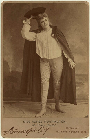 Agnes Huntington as Paul Jones in 'Paul Jones' NPG x18674