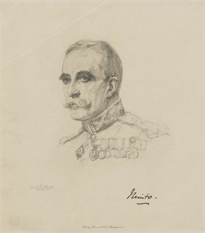 Gilbert John Elliot-Murray-Kynynmound, 4th Earl of Minto NPG D9863