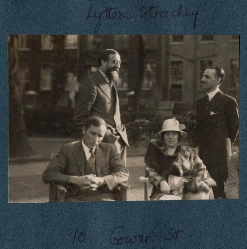 Arthur david waley; lytton strachey; (helen) hope mirrlees; georges cattaui npg ax143313