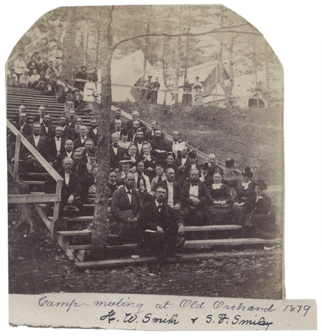 'Camp meeting at Old Orchard' NPG Ax160508