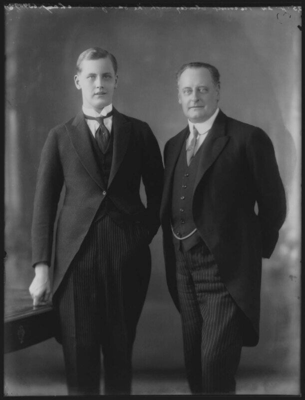 William lygon, 8th earl beauchamp; william lygon, 7th earl beauchamp npg x37102