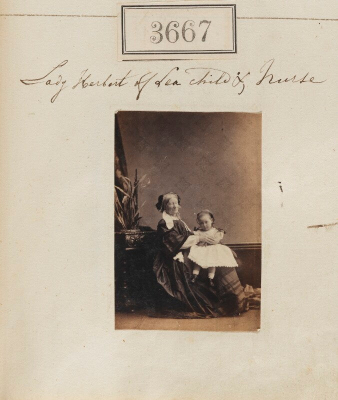 Child of lady lea and nurse npg ax53063
