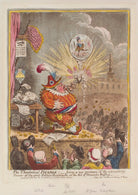 'The theatrical bubble; - being a new specimen of the astonishing powers of the great politico-punchinello, in the art of dramatic puffing' NPG D12839