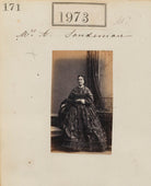 Maria Carlota Perpetua Sandeman (née de Moraes Sarmento) NPG Ax51363
