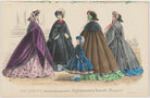 'The Fashions'. Walking dress, November 1861 NPG D47992