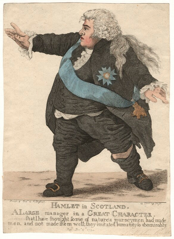 Stephen kemble ('hamlet in scotland') npg d13401