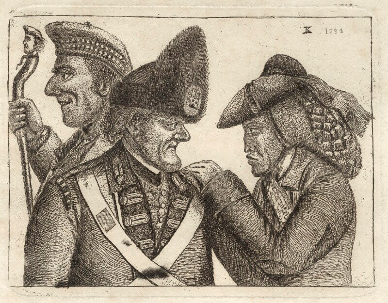 James robertson of kincraigie; john dhu (dow, macdonald); jamie duff npg d32342