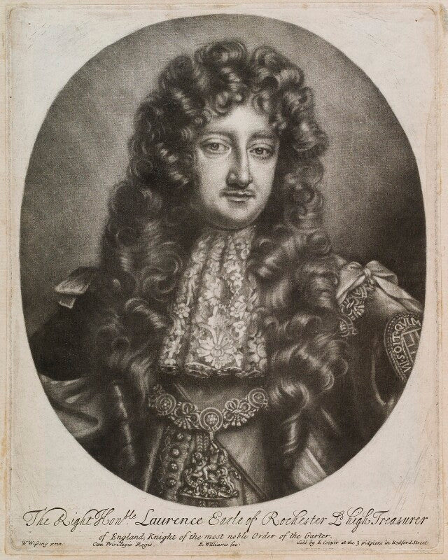 Laurence hyde, 1st earl of rochester npg d11962