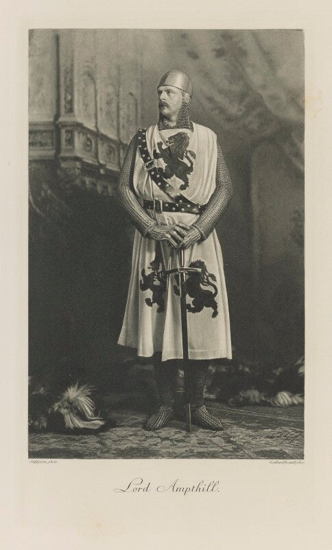 (arthur) oliver villiers russell, 2nd baron ampthill as a knight of king arthur's round table npg ax41220