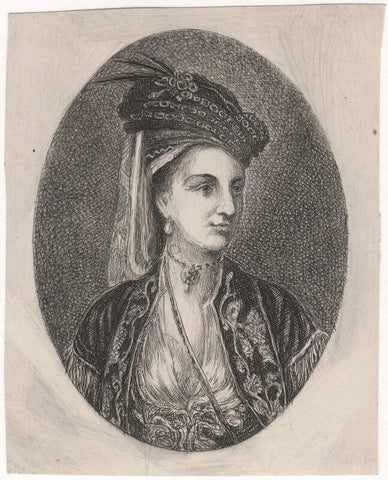 Unknown woman, called Lady Mary Wortley Montagu NPG D21195