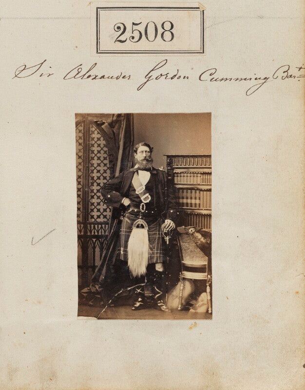 Sir alexander penrose gordon cumming, 3rd bt npg ax51897
