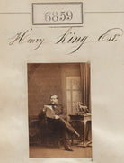 Henry King NPG Ax56782