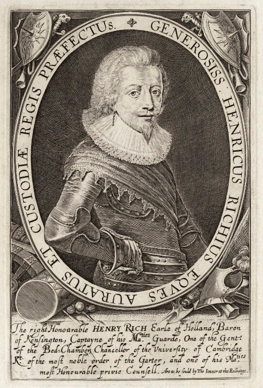 Henry rich, 1st earl of holland npg d28226