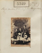 Amelia M.A. Angerstein; Julia Augusta Kendall (née Angerstein); Frederica Caroline Burton (née Angerstein) NPG Ax55309