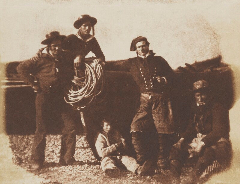 English yachtmen and newhaven fishermen npg p6(208)