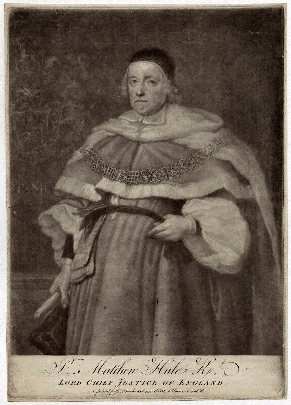 Sir matthew hale npg d29866