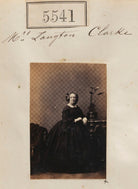 Mrs Langton Clarke NPG Ax55498
