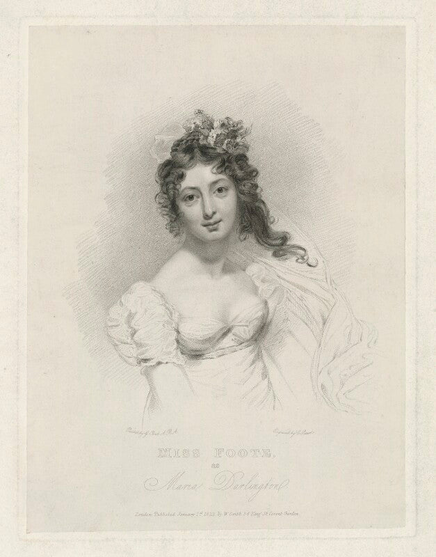 Maria stanhope (née foote), countess of harrington npg d35462