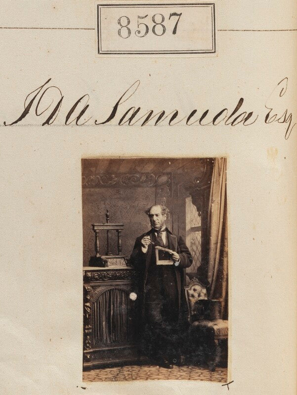 Joseph d'aguilar samuda npg ax58410