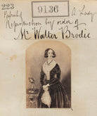 Unknown woman ('Reproduction by order of Mr Walter Brodie') NPG Ax58958