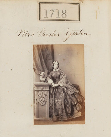 Mrs Charles Egerton NPG Ax51109