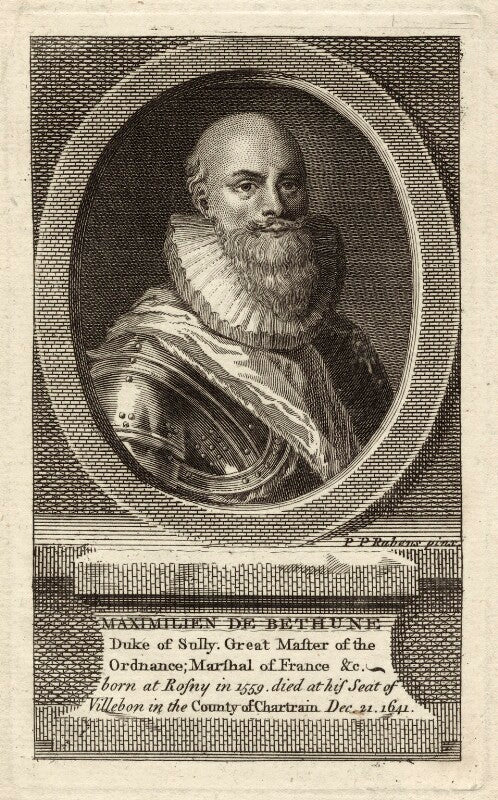 Maximilian de Bethune, duc de Sully NPG D26227